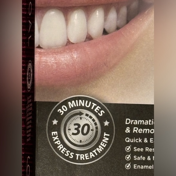 2 x Ultimate White Whitening Dental Strip Infused with Charcoal 6 Strips NWT - Picture 5 of 10